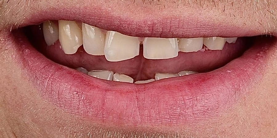 до установки металлокерамических коронок